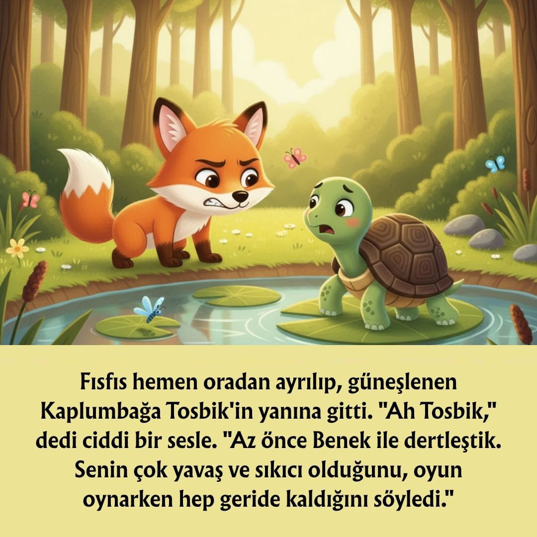 Tilki Fısfısın Aldığı Ders (6)